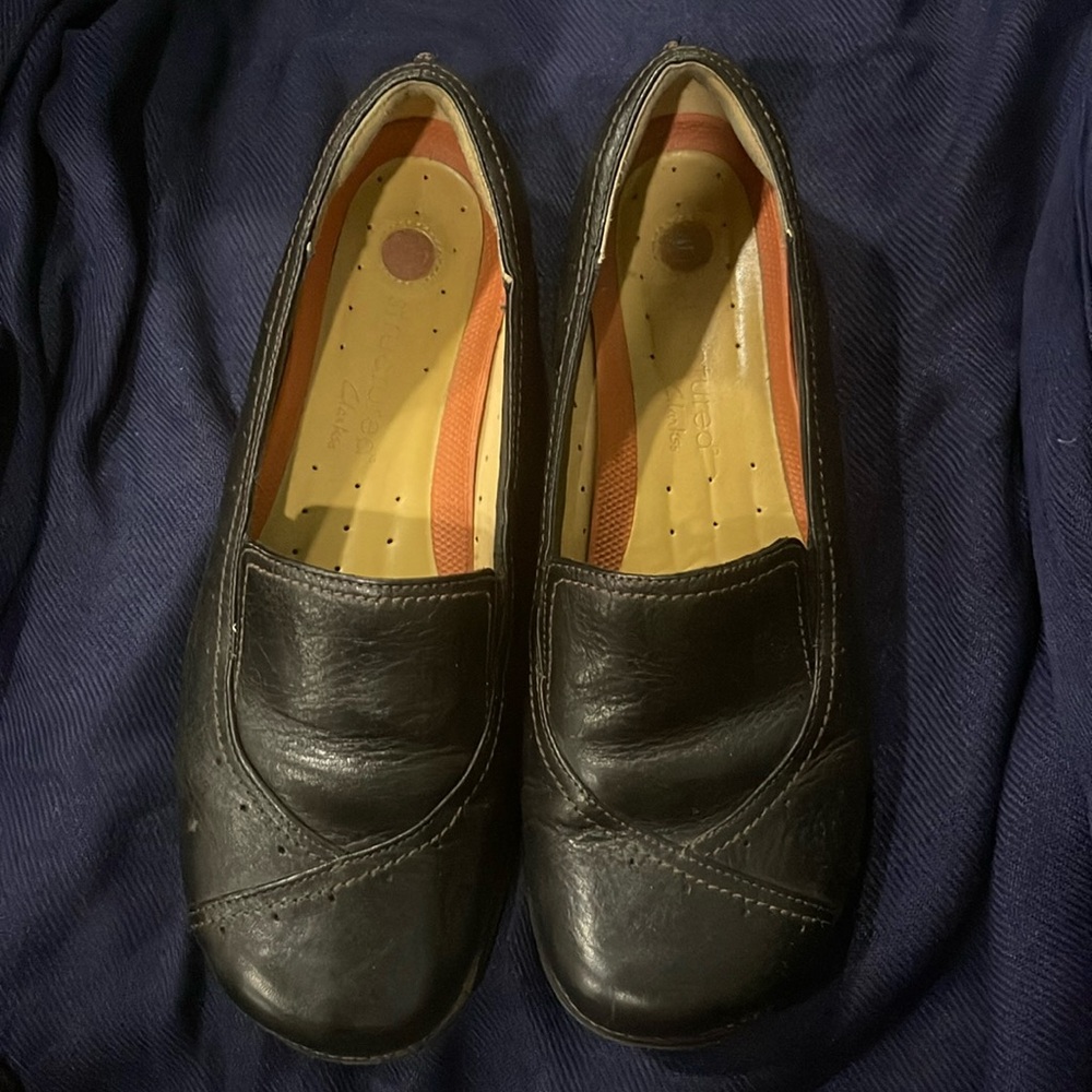Clark’s Leather Walking Loafers